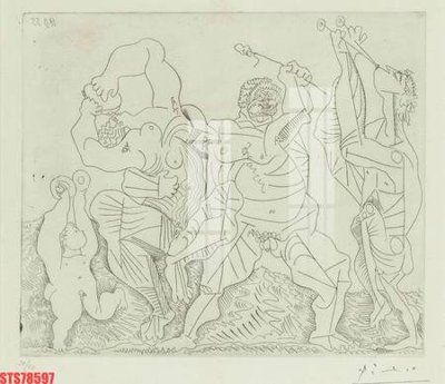 File tranh Tranh sơn dầu phương tây tổng hợp STS78597 (gốc) in vải canvas