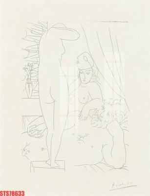 Ảnh mô tả file gốc in mica Tranh sơn dầu phương tây tổng hợp STS78633