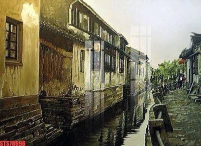 File ảnh Tranh sơn dầu phương tây tổng hợp STS78696 (gốc) in quảng cáo ngoài trời