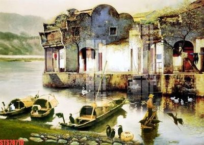 File gốc Tranh sơn dầu phương tây tổng hợp STS78710 (cho in ấn) độc quyền