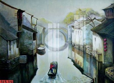 File gốc Tranh sơn dầu phương tây tổng hợp STS78721 (in ấn) màu sắc trung thực