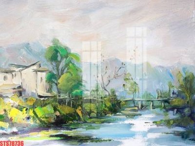 File gốc Tranh sơn dầu phương tây tổng hợp STS78736 (phong cách) cổ điển