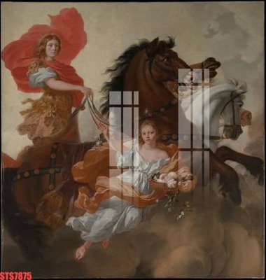 File in ấn Tranh sơn dầu phương tây tổng hợp STS7875 (bản gốc) chất lượng cao