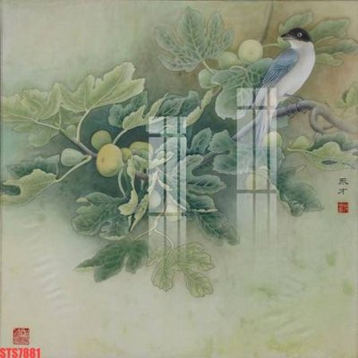 File gốc Tranh sơn dầu phương tây tổng hợp STS7881 (in lụa) tranh phong thủy