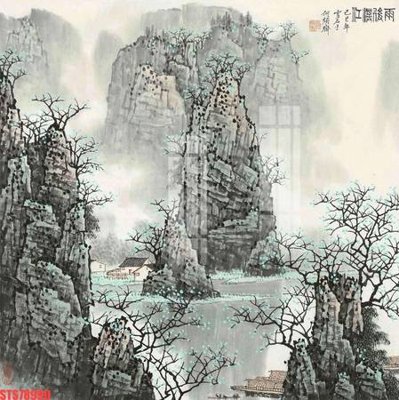 Download file ảnh gốc Tranh sơn dầu phương tây tổng hợp STS78990 để in ấn