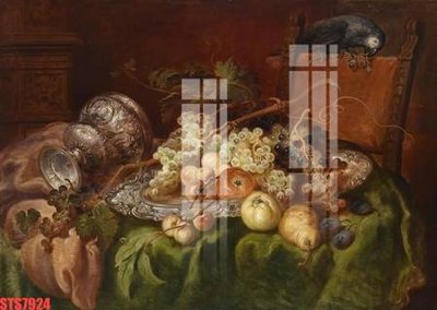 Tải file gốc Tranh sơn dầu phương tây tổng hợp STS7924 (bản PSD) còn layer