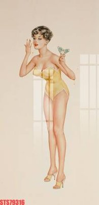 Tải file Tranh sơn dầu phương tây tổng hợp STS79316 (gốc) chủ đề hoa sen