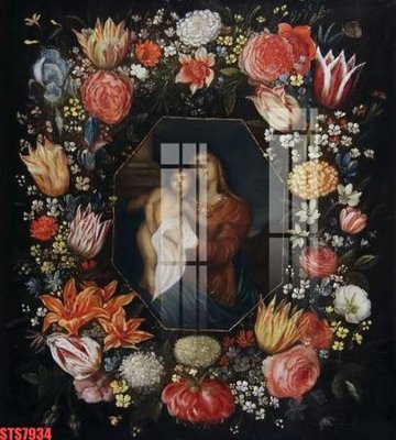 File in trần Tranh sơn dầu phương tây tổng hợp STS7934 (bản gốc) 5D