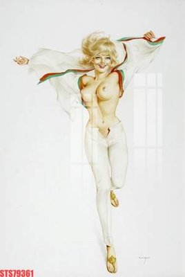 File ảnh Tranh sơn dầu phương tây tổng hợp STS79361 (gốc) in PP, decal