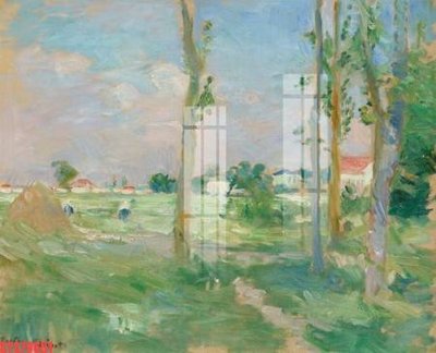 File in mica Tranh sơn dầu phương tây tổng hợp STS79651 (bản gốc) làm vách ngăn