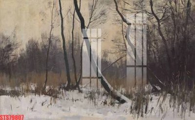 File gốc Tranh sơn dầu phương tây tổng hợp STS79807 (thiết kế) cho in ấn