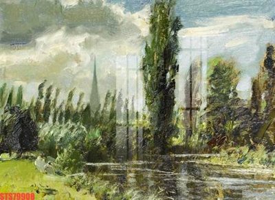 File tranh Tranh sơn dầu phương tây tổng hợp STS79908 (gốc) chủ đề động vật