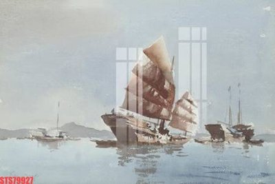 File PSD Tranh sơn dầu phương tây tổng hợp STS79927 (gốc) cho in quảng cáo