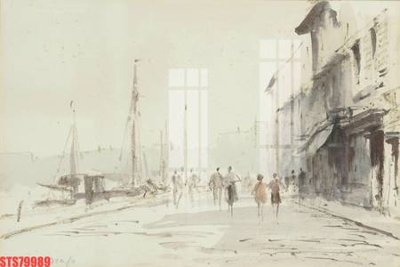 Download file Tranh sơn dầu phương tây tổng hợp STS79989 (gốc) in mica đèn LED