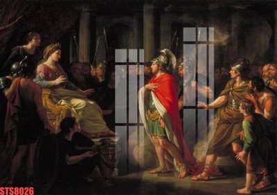 File in mica Tranh sơn dầu phương tây tổng hợp STS8026 (bản gốc) sắc sảo