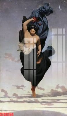 File tranh Tranh sơn dầu phương tây tổng hợp STS8184 (bản gốc) in canvas