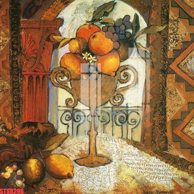 File ảnh Tranh sơn dầu phương tây tổng hợp STS8298 (gốc) in decal dán tường