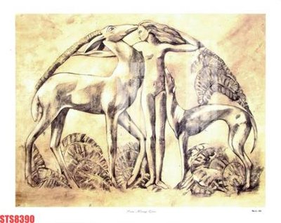 File PSD Tranh sơn dầu phương tây tổng hợp STS8390 (bản gốc) cho nhà in