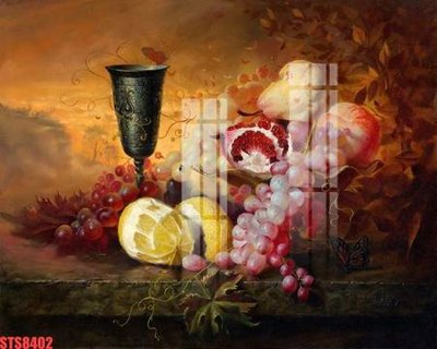 File gốc in ấn Tranh sơn dầu phương tây tổng hợp STS8402 (sẵn sàng tải về)