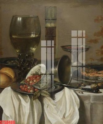 File gốc Tranh sơn dầu phương tây tổng hợp STS8486 (phiên bản chuẩn) để in ấn