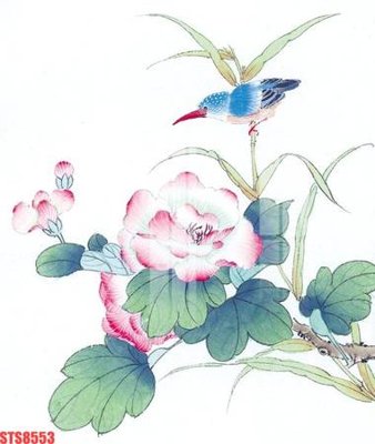 File in ấn Tranh sơn dầu phương tây tổng hợp STS8553 chuyên nghiệp