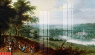 Tải xuống file tranh gốc Tranh sơn dầu phương tây tổng hợp STS8576 (PSD/TIFF)