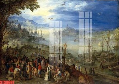 File tranh in tráng gương Tranh sơn dầu phương tây tổng hợp STS8607 (siêu nét)