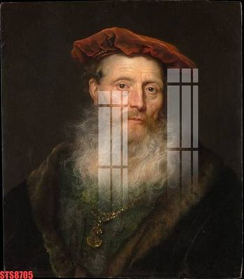 File ảnh Tranh sơn dầu phương tây tổng hợp STS8705 (gốc) in Hiflex