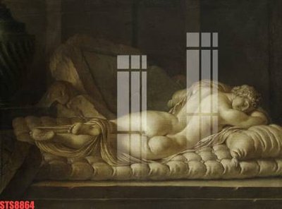 File in ấn Tranh sơn dầu phương tây tổng hợp STS8864 chuyên nghiệp