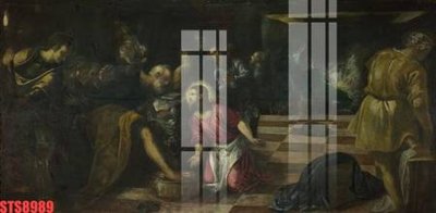 File ảnh gốc Tranh sơn dầu phương tây tổng hợp STS8989 không vỡ nét