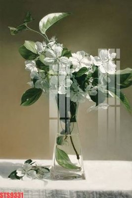 File tranh Tranh sơn dầu phương tây tổng hợp STS9331 (file gốc) chủ đề phong thủy