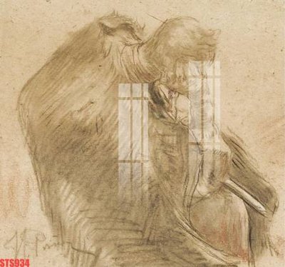 File gốc Tranh sơn dầu phương tây tổng hợp STS934 (in tráng gương) sang trọng