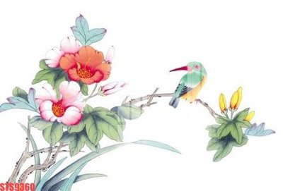 File gốc in tráng gương Tranh sơn dầu phương tây tổng hợp STS9360 chi tiết