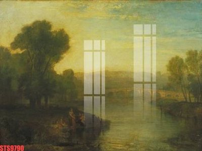 File tranh Tranh sơn dầu phương tây tổng hợp STS9790 (ảnh gốc) không bị mờ