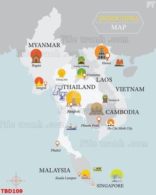 File tranh quảng cáo Tranh bản đồ thế giới TBD109 (file gốc) chuyên nghiệp