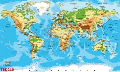 File tranh quảng cáo Tranh bản đồ thế giới TBD210 (file gốc) chuyên nghiệp