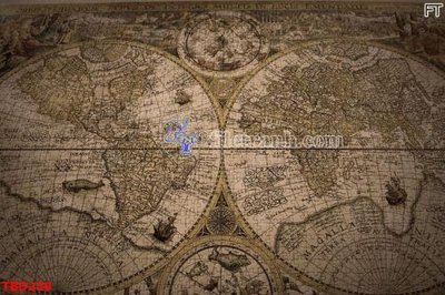 File gốc Tranh bản đồ thế giới TBD239 (phong cách) châu Âu