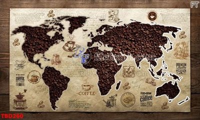 File gốc Tranh bản đồ thế giới TBD260 (PNG) nền trong suốt