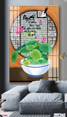 Tải file File tranh thư pháp tặng thầy cô 20 tháng 11 TC104 (ảnh gốc) file TIFF