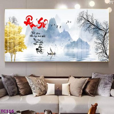 File in trần File tranh thư pháp tặng thầy cô 20 tháng 11 TC116 (file gốc) xuyên sáng