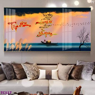 Tải file File tranh thư pháp tặng thầy cô 20 tháng 11 TC117 (ảnh gốc) in tranh kính