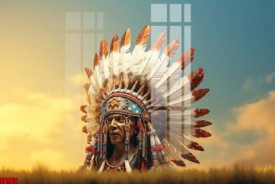 File in trần File gốc in tranh thổ dân TD161 (bản gốc) mây trời