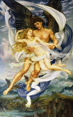 File in trần File tranh đứng lối vào TD2148 (bản gốc 3D) sống động