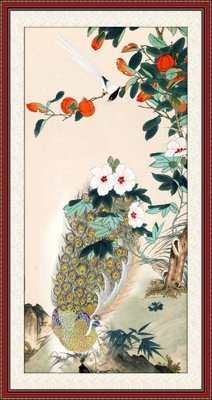 Tải file File tranh đứng lối vào TD2235 (ảnh gốc) in gạch 3D