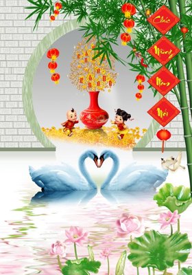 File ảnh File tranh đứng lối vào TD2274 (gốc) in Hiflex