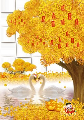 Download file File tranh đứng lối vào TD2286 (gốc) in mica bàn thờ