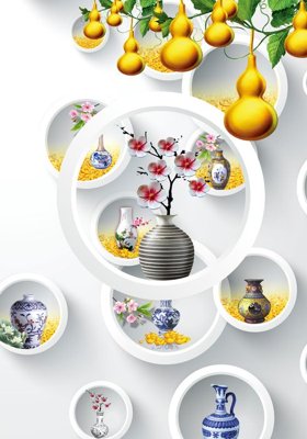 Tải file File tranh đứng lối vào TD2329 (ảnh gốc) file TIFF