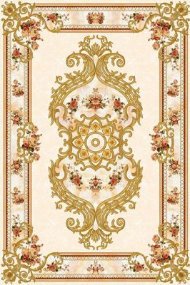 File tranh File tranh đứng lối vào TD2333 (bản gốc) in lụa 3D