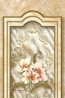 File gốc File tranh đứng lối vào TD2377 (in 3D) nghệ thuật