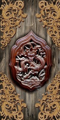 File PSD File tranh đứng lối vào TD2448 (bản gốc) cho nhà in